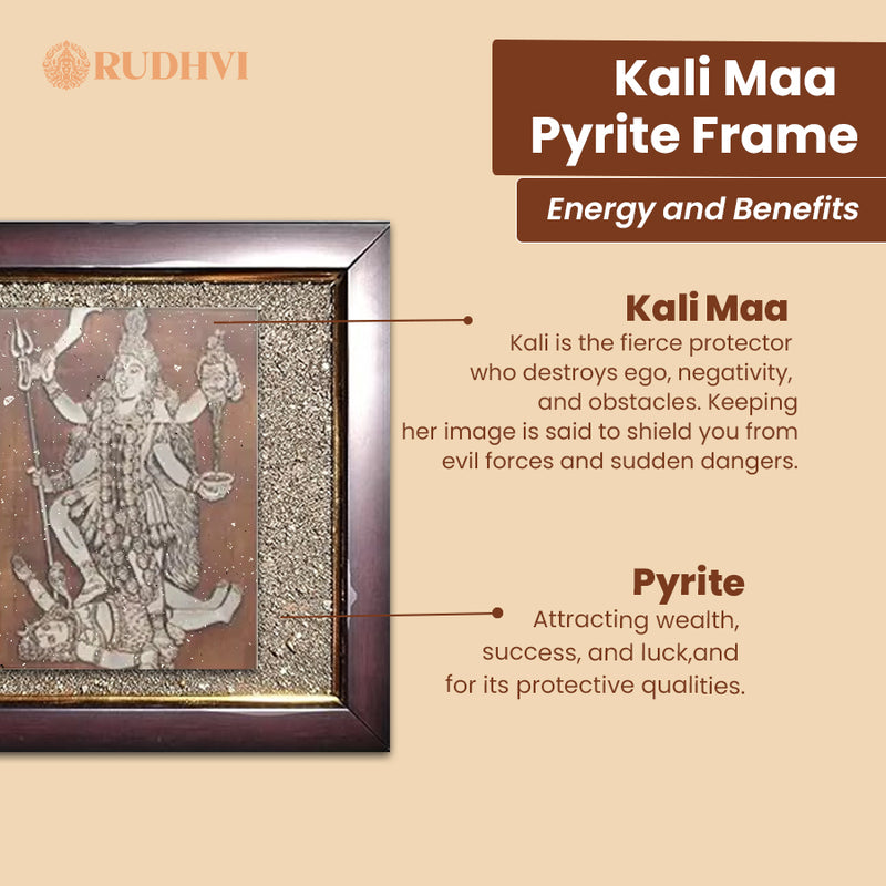 Kali Maa Pyrite Protection Frame