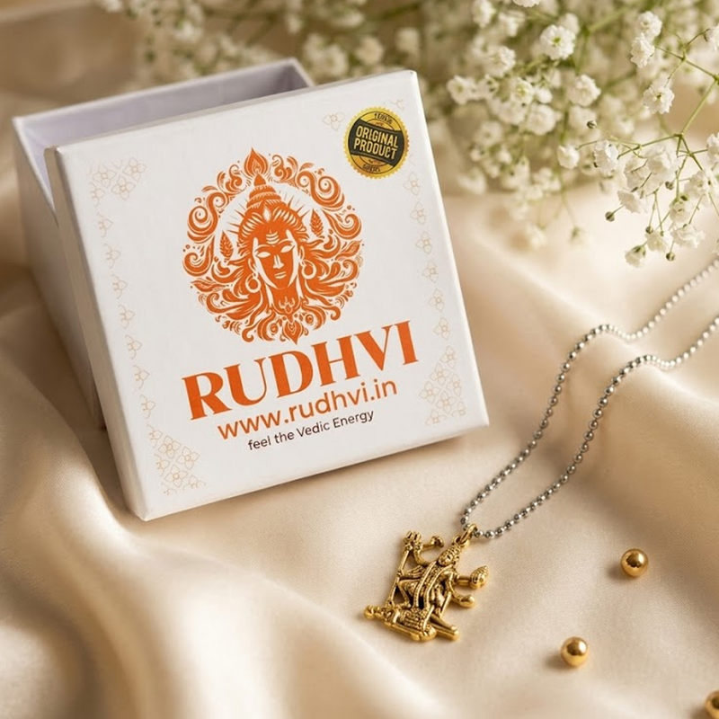 Divine Maa Kali Pendant Necklace – Protection, Courage & Spiritual Strength