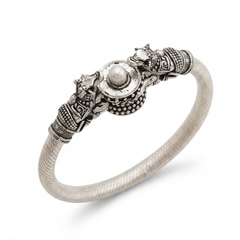 Mahadev Nandi Power Kada for Men | Shiva Protection Bracelet