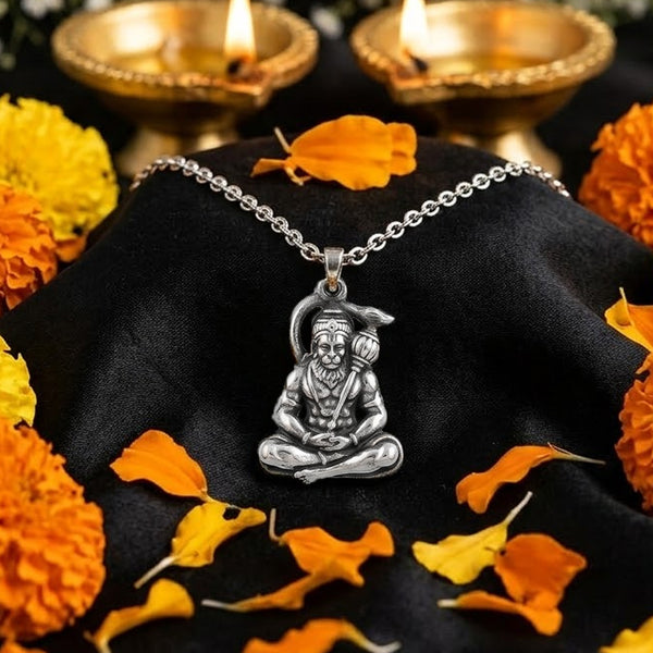 Mahaveer Hanuman Kavach Pendant – Strength, Protection & Devotion