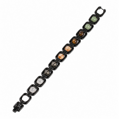 Metal Dhan Yog Bracelet – Black | Wealth, Money & Success