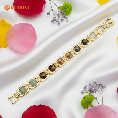 Rudhvi™ Metal Dhan Yog Bracelet – Wealth & Success Energy Band