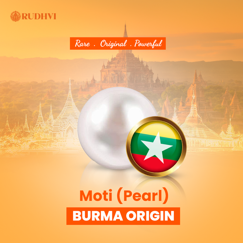 Natural Pearl (Moti) Gemstone – Certified & Original