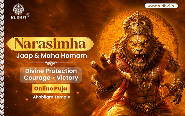 Narasimha Puja Online with Narasimha Jaap and Maha Homam at Ahobilam Temple