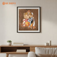Narasimha Vishnu Avatar Handmade Hindu Deity Art – Divine Protection & Fearless Justice