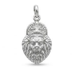 Silver Narasimha Pendant – Protection, Courage & Divine Energy