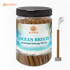 Ocean Breeze Scented Dhoop Sticks – Refreshing Aroma for Home, Puja & Meditation