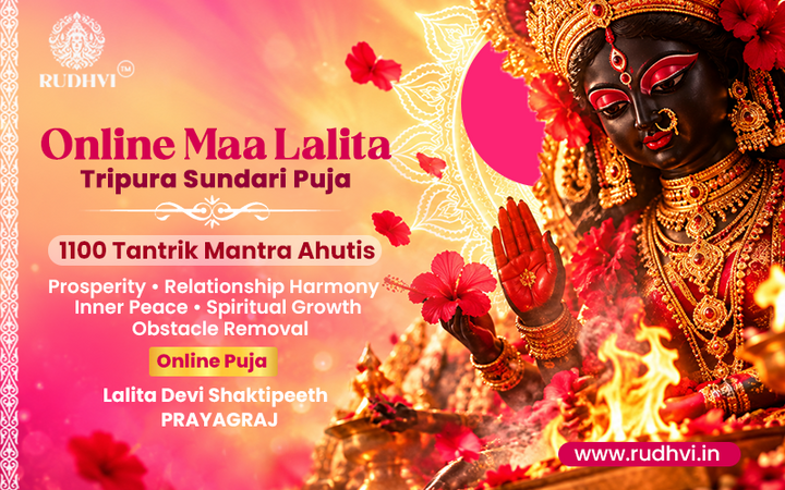 Maa Tripura Sundari Puja Online | Lalita Devi Puja & Tantra Ahuti
