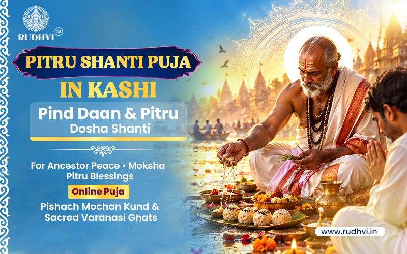Pitru Shanti Puja Online at Pishach Mochan Kund, Kashi | Pind Daan