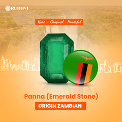 Natural Emerald (Panna) Gemstone – Certified & Original