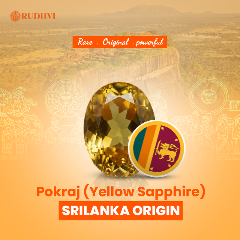 Natural Yellow Sapphire (Pukhraj) – Certified Gemstone