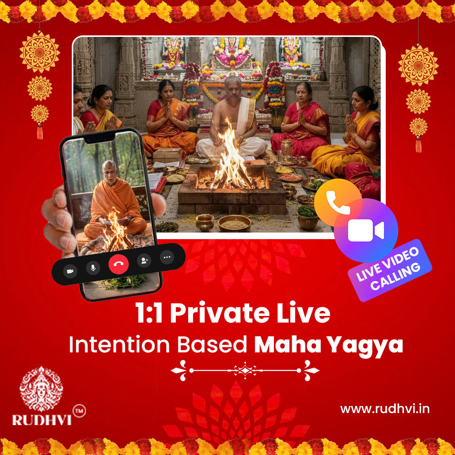 1:1 Private Live Intention Based Maha Yagya at Sacred Seedhi Peeth (4-5 Hours Ritual)