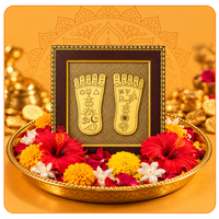 Pyrite Maa Lakshmi Charan Paduka