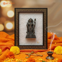 Pyrite Ram Idol on Selenite Frame | Rudhvi
