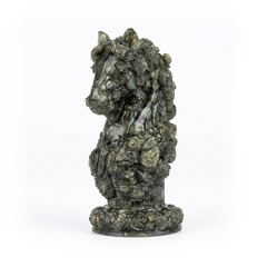 Natural Pyrite Vastu Success Horse Statue | Crystal Horse for Home & Office Décor