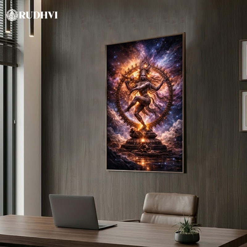 Resonance of the Cosmos – Nataraja Pattachitra Quantum Energy Installation