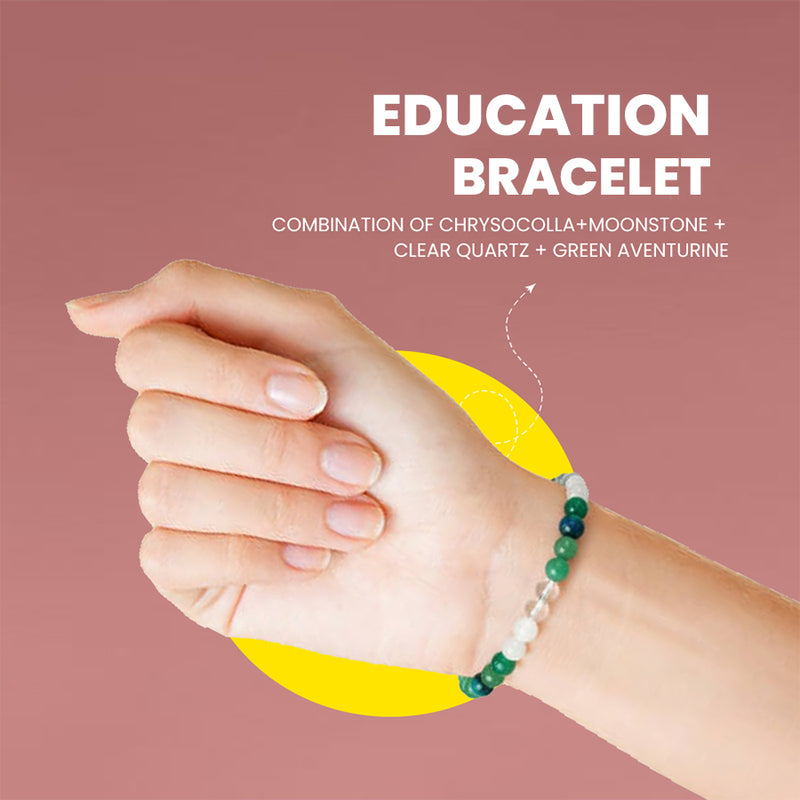 Exam confidence and education bracelet-Rudhvi