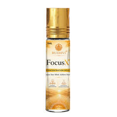 Concentration Roll On for Focus & Brain Clarity |  Rudhvi FocusX