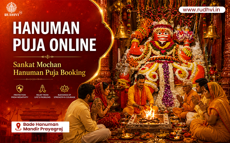 Sankat Mochan Hanuman Online Puja at Bade Hanuman Mandir, Prayagraj
