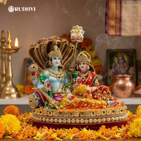 Shesh Shaiya Vishnu Lakshmi Murti – Vishnu Reclining Idol for Peace