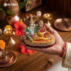 Shesh Shaiya Vishnu Lakshmi Murti – Vishnu Reclining Idol for Peace