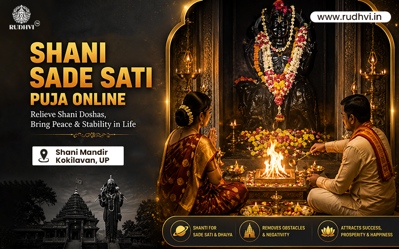 Shani Sade Sati Puja Online | Shani Shanti Puja