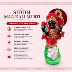 Maa Kali Murti for Home & Puja | Kali Mata Idol | Siddh Mahakali Murti