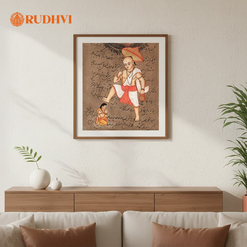 Vamana Vishnu Avatar Handmade Hindu Deity Art – Humility, Balance & Divine Justice