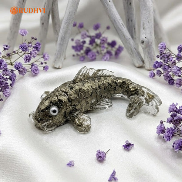 Vastu Pyrite Money Magnet Fish for Wealth, Prosperity & Financial Growth