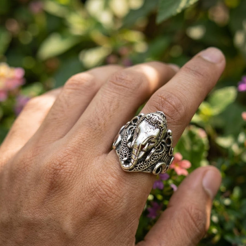 Vighnaharta Ganesh Ring – Obstacle Removal, Success & Divine Blessings