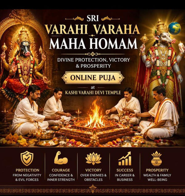 Sri Varahi Varaha Maha Homam Online | Kashi Varahi Devi Temple