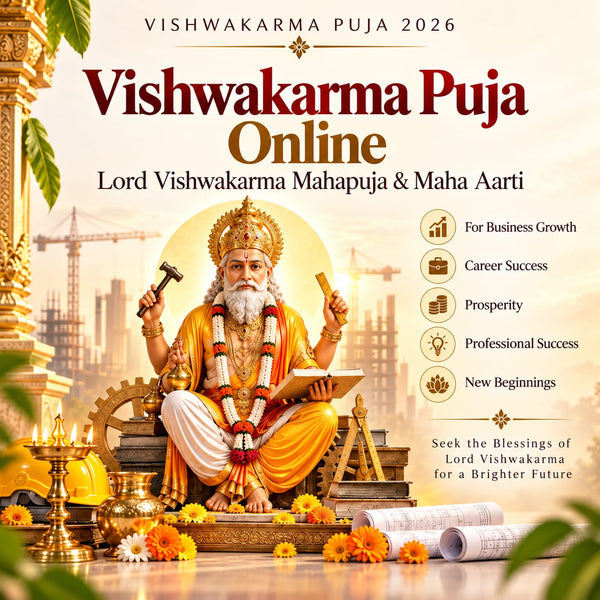 Vishwakarma Puja 2026 Online | Vishwakarma Mahapuja & Maha Aarti at Prayagraj