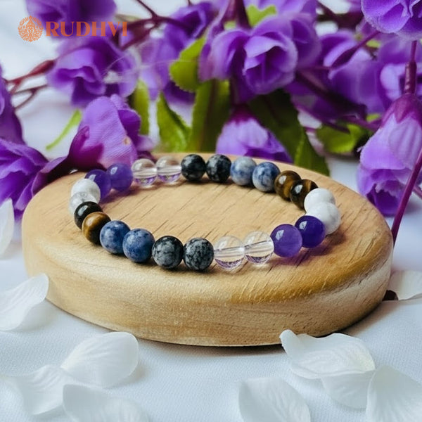 Anxiety Support Bracelet for calm mind and emotional balance-Rudhvi
