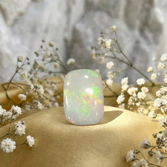 Australian Fire Opal Stone – Natural Crystal for Creativity, Confidence & Energy