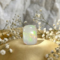 Australian Fire Opal Stone – Natural Crystal for Creativity, Confidence & Energy