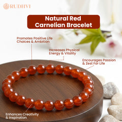 Carnelian bracelet benefits graphics