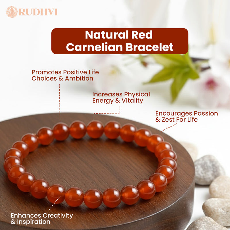 Carnelian bracelet benefits graphics