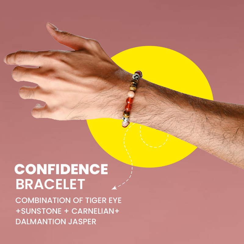 men wearing Rudhvi Confidence Bracelet