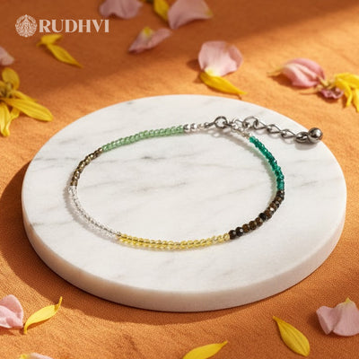 Dhan Yog Anklet for wealth mindset and positive energy by Rudhvi
