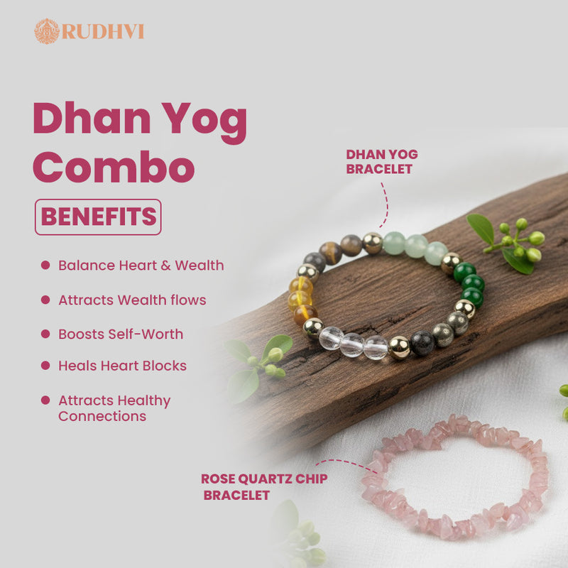Benefits of Dhan Yog Bracelet for wealth growth, prosperity and financial balance