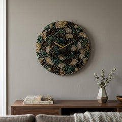 Premium Dhan Yog Wall Clock for Wealth & Luxury Decor