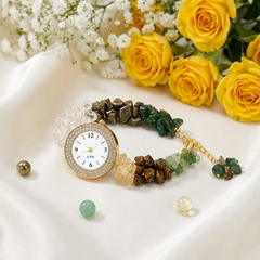 Luxury Dhan Yog Crystal Watch | Rudhvi