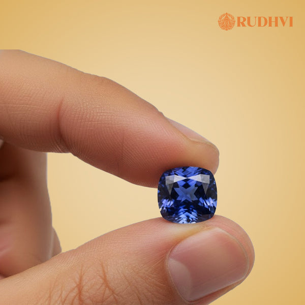 Natural Blue Sapphire (Neelam) Gemstone – Certified & Original