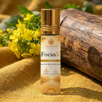 Concentration Roll On for Focus & Brain Clarity |  Rudhvi FocusX