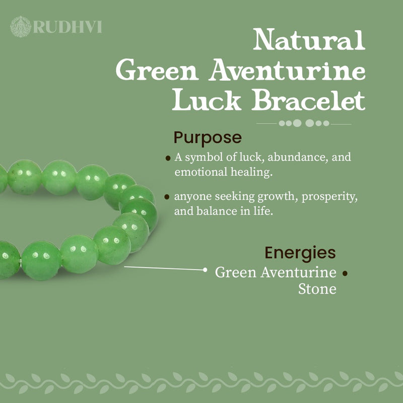 Green Aventurine Bracelet for Daily Wear and Healing