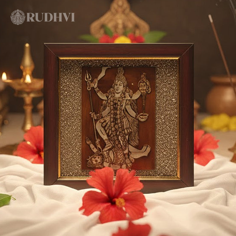 Kali Maa Pyrite Protection Frame