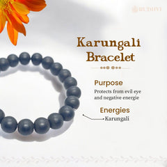 Karungali Bracelet – Spiritual Protection, Confidence & Energy Balance | Rudhvi