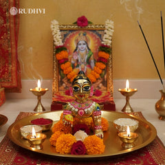 Astadhatu Laddu Gopal Murti for Home Mandir | Sacred 8-Metal Bal Gopal Idol for Puja & Vastu