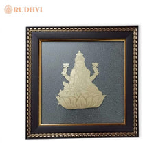 Lakshmi Raw Pyrite Frame – Wealth & Prosperity Vastu Frame for Home & Office