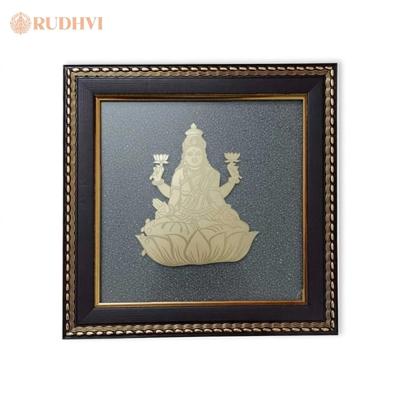 Lakshmi Raw Pyrite Frame – Wealth & Prosperity Vastu Frame for Home & Office